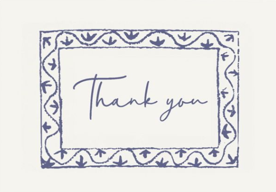 Thank You Card