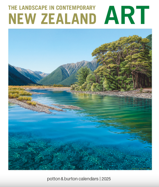 2025 The Landscape in Contemporary New Zealand Art CD Calendar