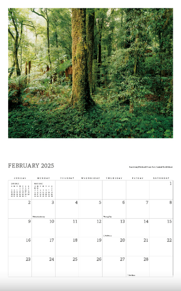 2025 Craig Potton Iconic New Zealand Photographs Calendar