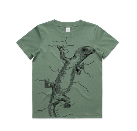 Gecko T-Shirt - Kids (Sage)