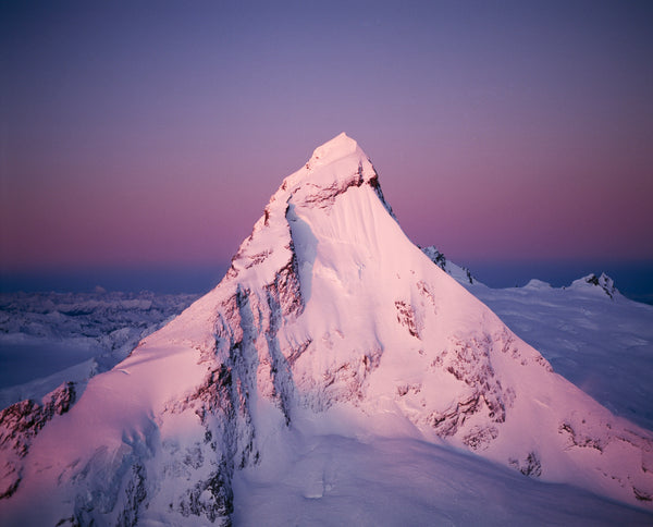 Sunset, Mt Aspiring Greeting Card