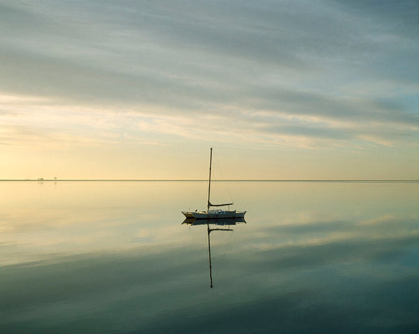 Mooring, Nelson Haven Greeting Card